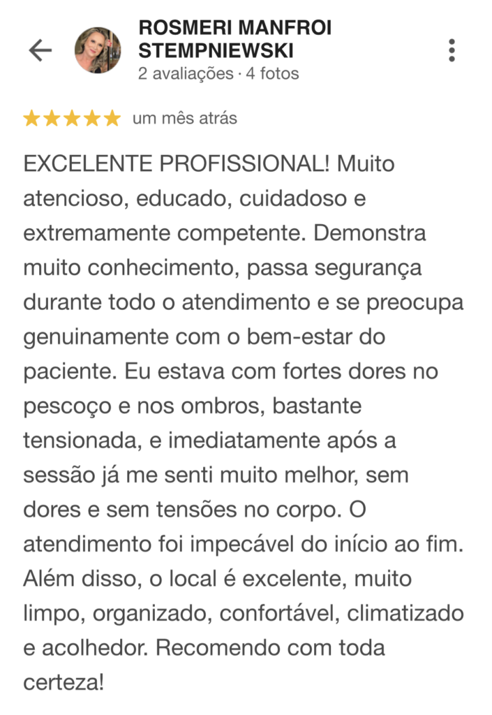 avaliações sobre azur quiropraxia e liberação miofascial florianópolis - Pesquisa Google